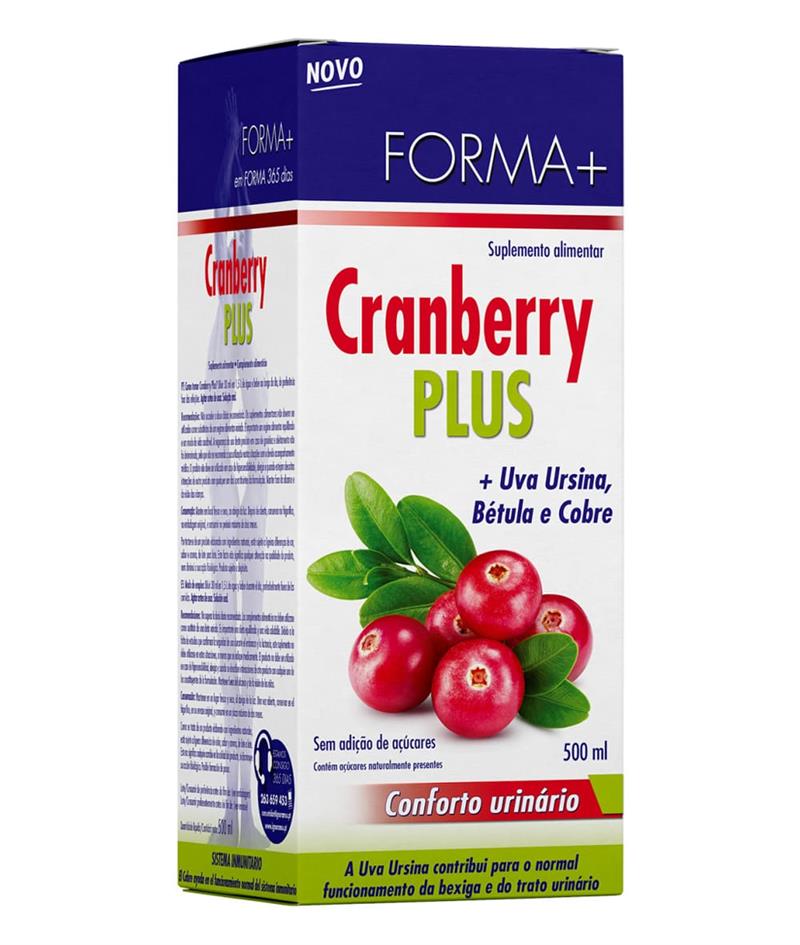cranberry plus líquido 500ml