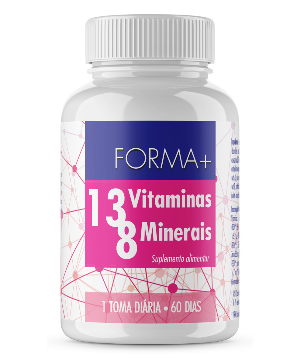 vitaminas e minerais 60 comprimidos
