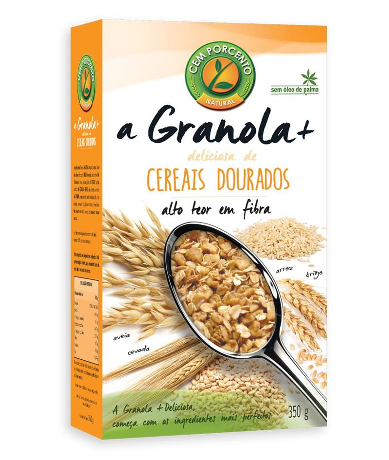 granola + deliciosa cereais dourados 350g