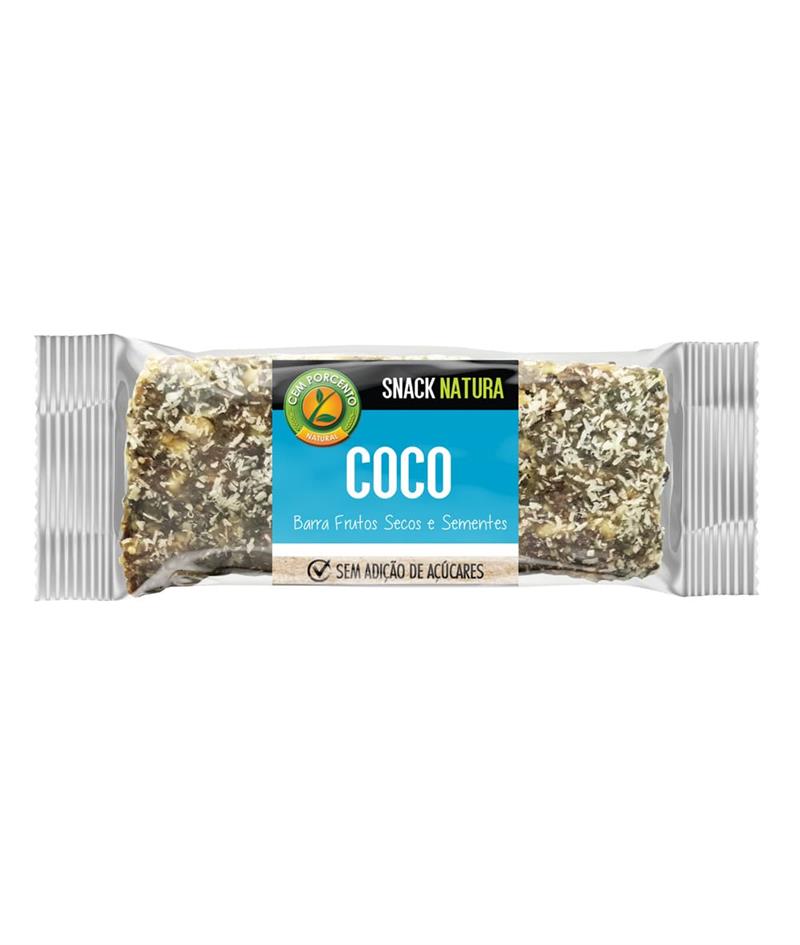 barra coco snack natura 40g
