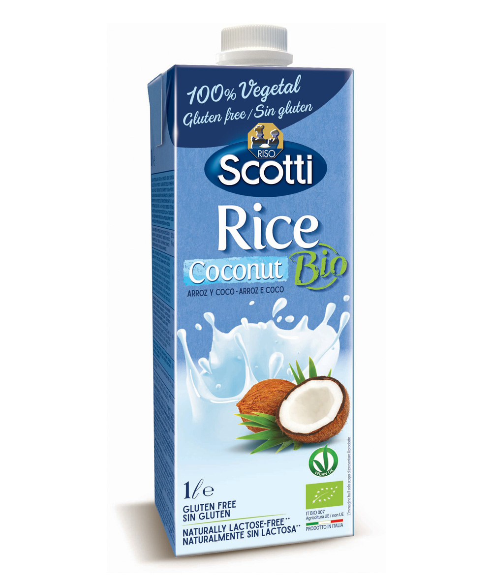 bebida de arroz e coco bio 1l