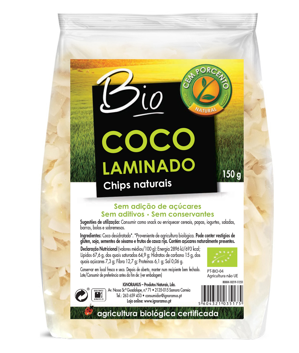 chips de coco bio 150g