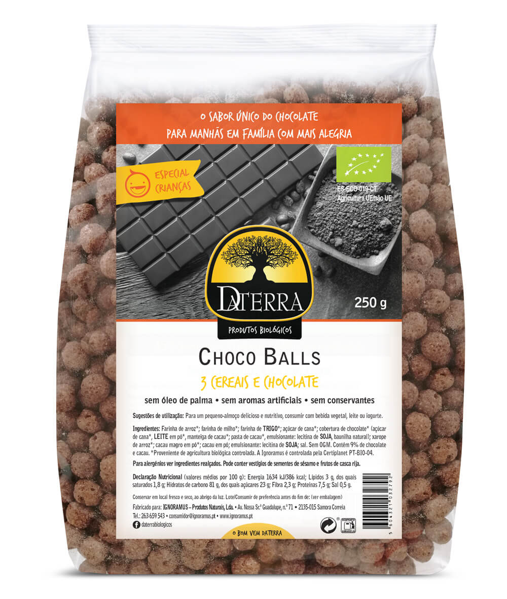 choco balls bio 250g