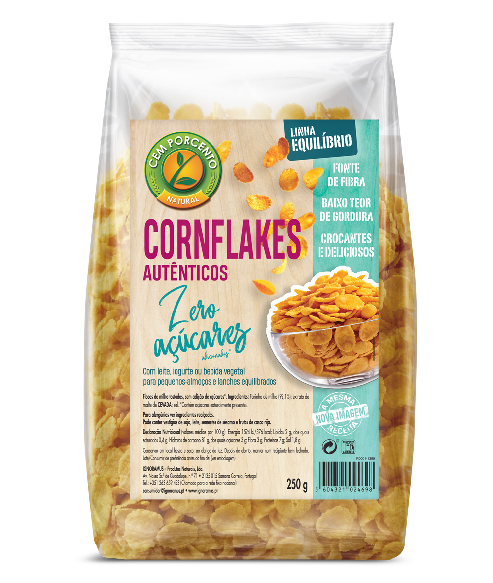 cornflakes + autênticos sem açúcar 250g