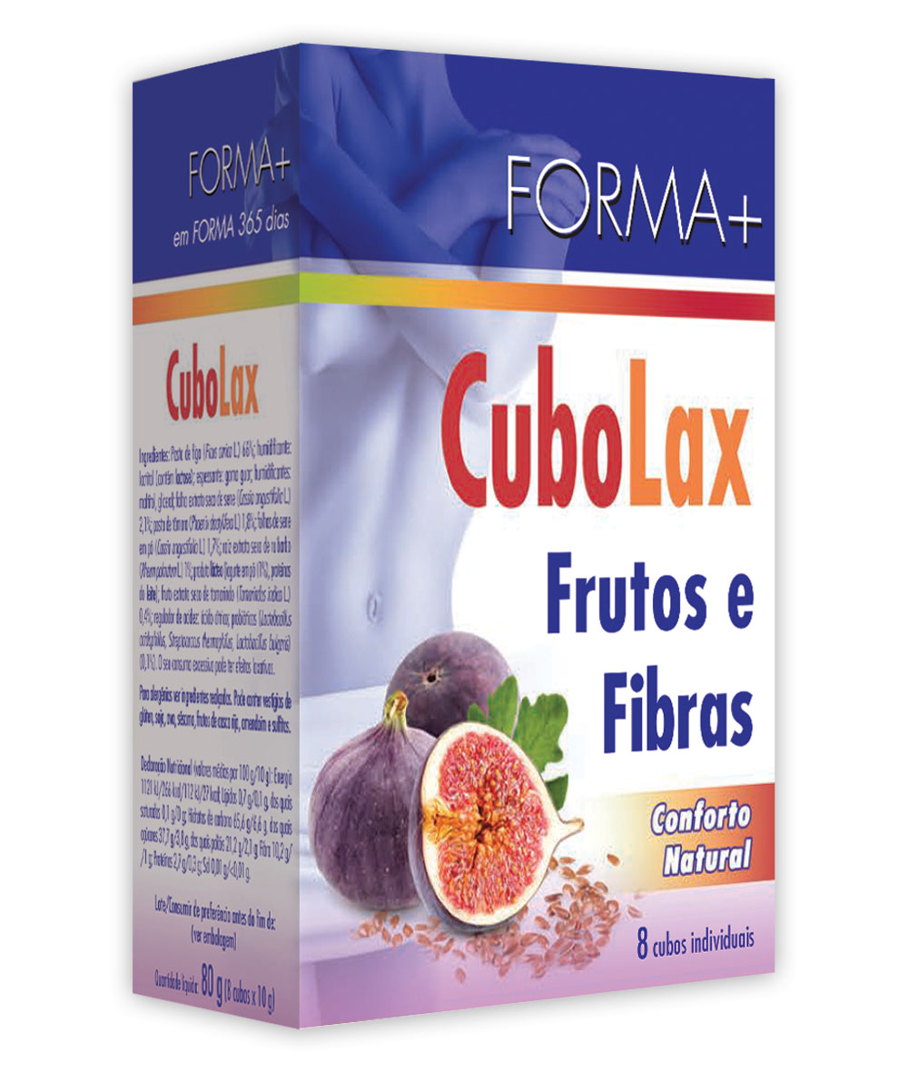 cubolax - 8 cubos mastigáveis