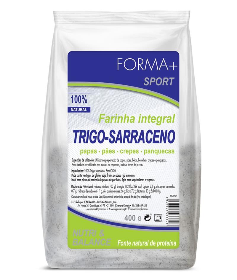 farinha de trigo-sarraceno integral 400g