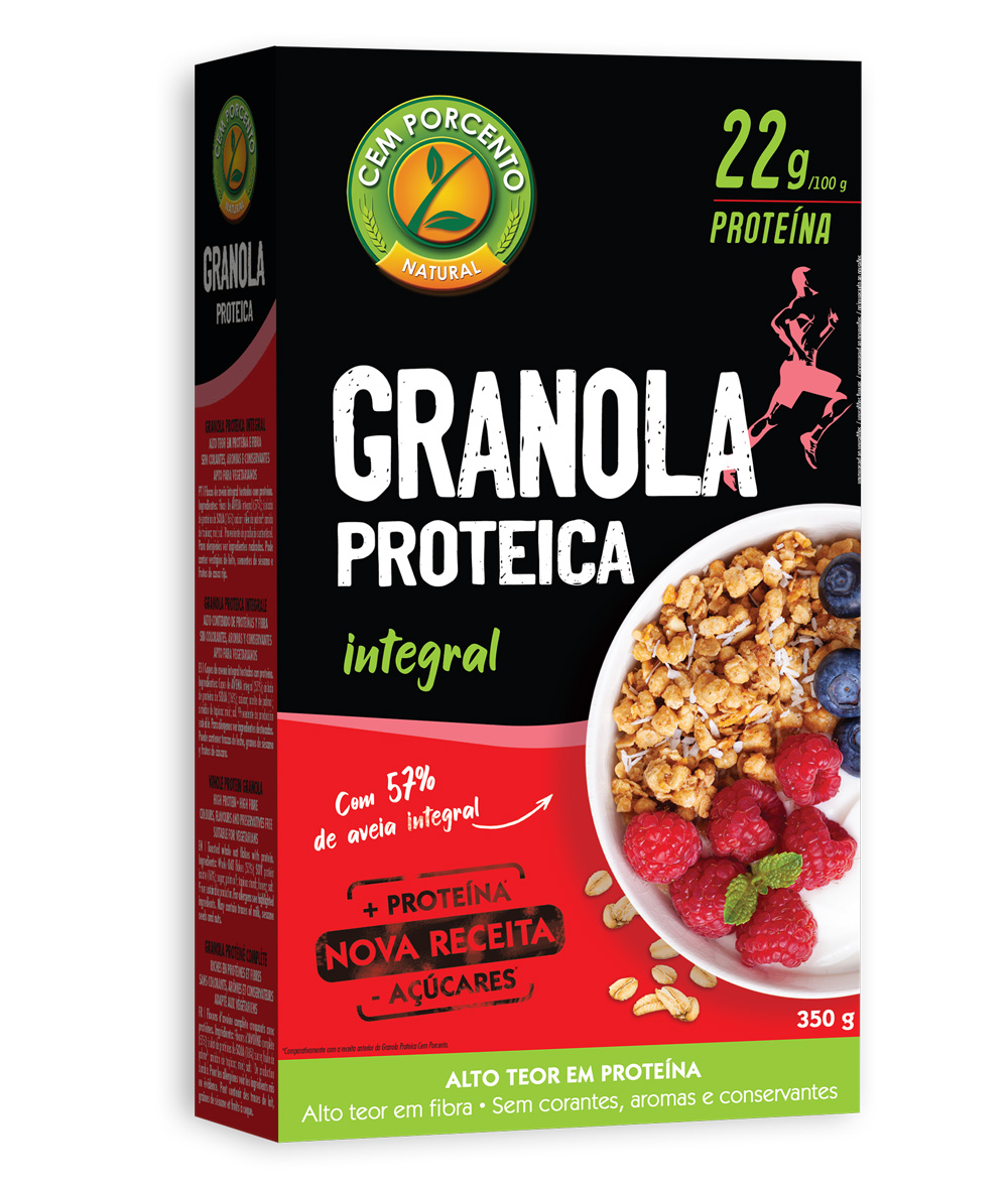 granola proteica integral 350g