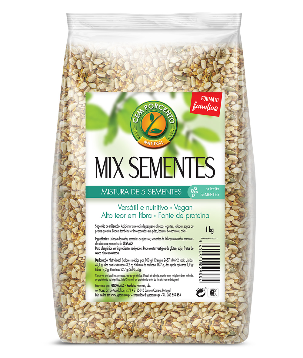 mix sementes tradicional 1kg