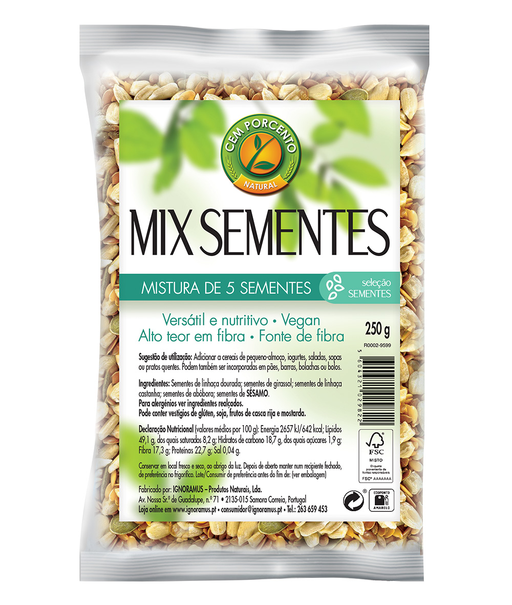 mix sementes tradicional 250g