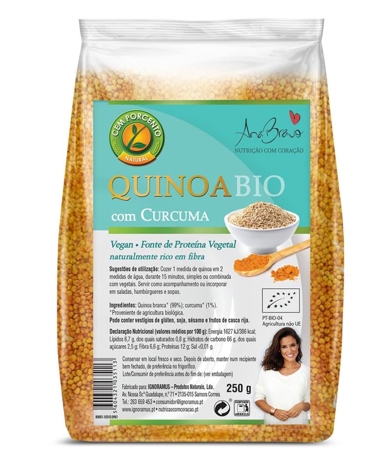 quinoa com curcuma bio by ana bravo 250g