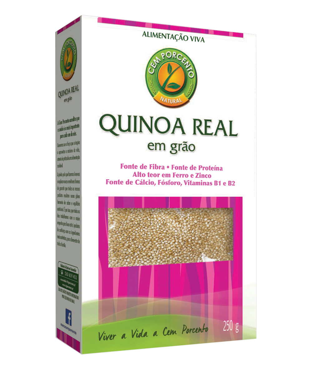 quinoa real em grão 250g