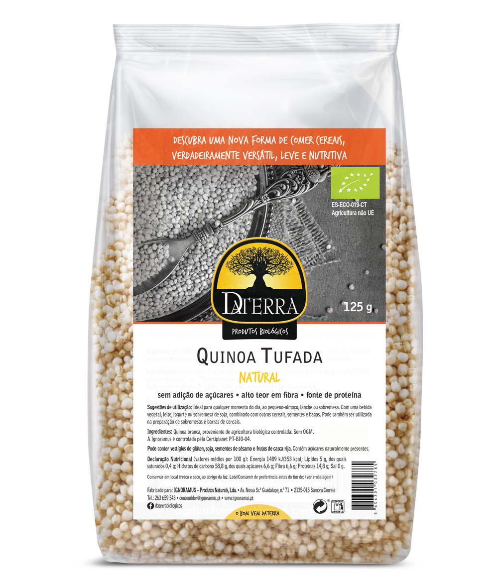 quinoa tufada bio 125g